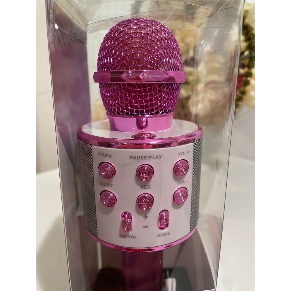 Vivitar Bluetooth Wireless Karaoke Speaker With Microphone & Rechargeable Batter